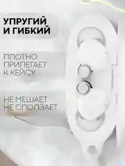 Чехол на Realme Buds Air 3 для беспроводных наушников КАРТОФАН силиконовый матовый