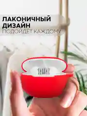 Чехол на Realme Buds Air 3 для беспроводных наушников КАРТОФАН силиконовый матовый