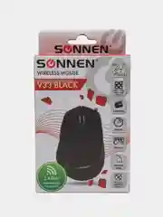 Мышь, мышка беспроводная для компьютера и ноутбука Sonnen, 6 кнопок, оптическая, 513517