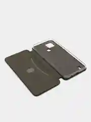 Темно-синий чехол-книжка для Realme C21 2021