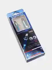 Синий кабель магнитный светящийся micro-USB, Lightning, Type-C, 2.1А, Android, iPhone