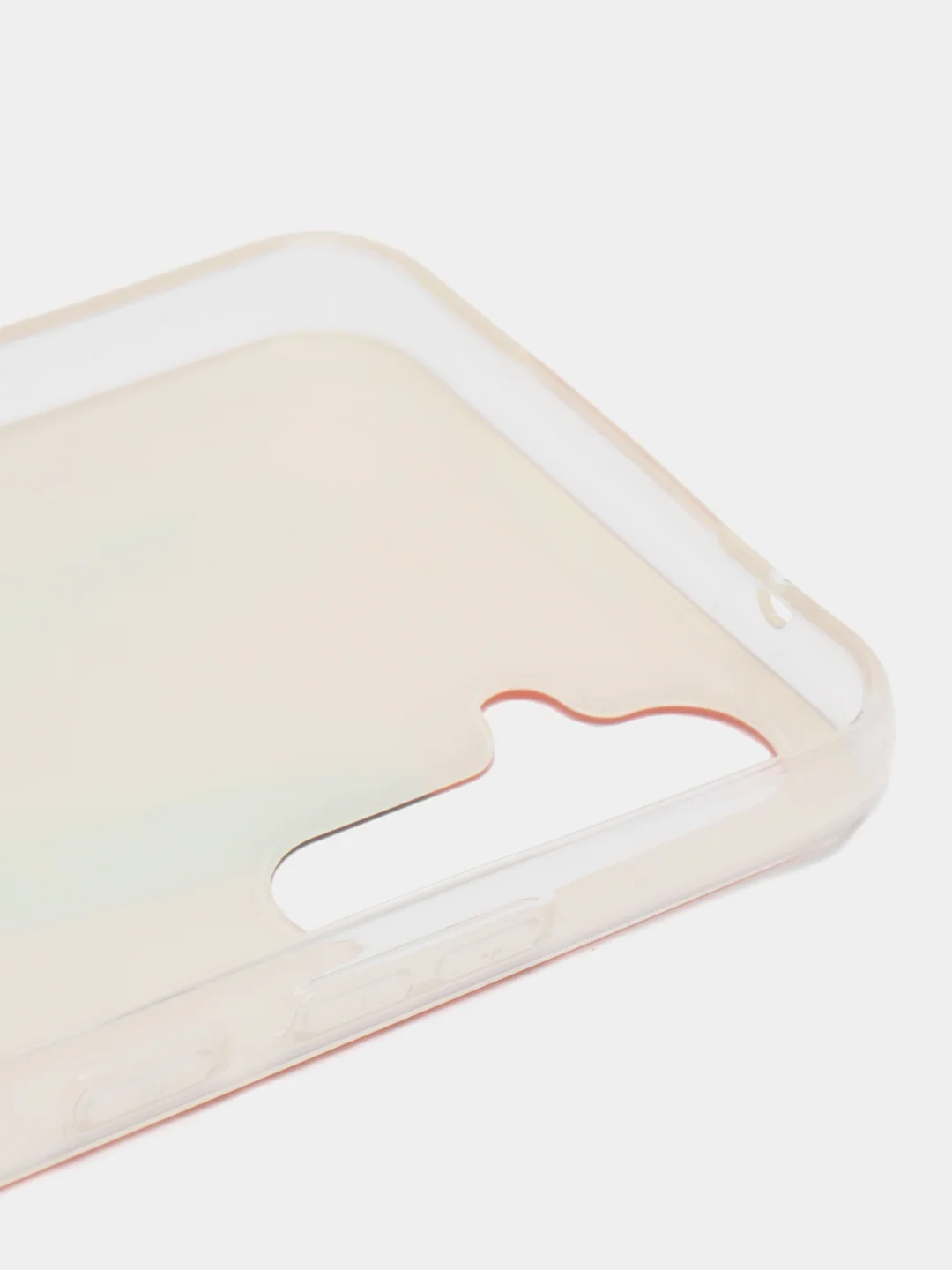 Пудровый чехол для Samsung Galaxy A34 / Самсунг Галакси А34, силиконовый, с рисунком