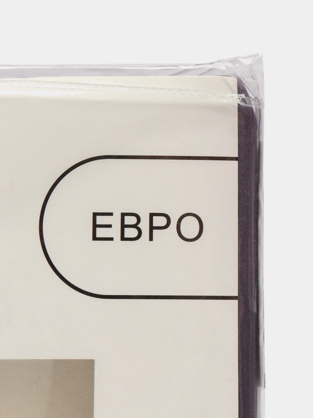 Фиолетовый евро-комплект постельного белья