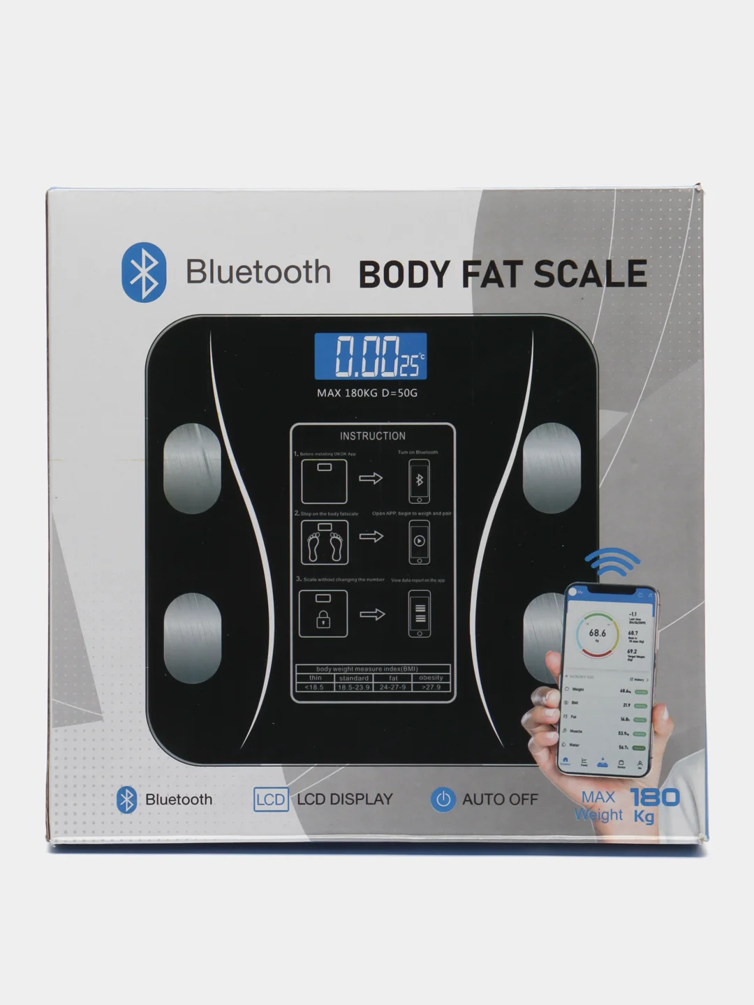 Напольные весы Bluetooth Bathroom scale