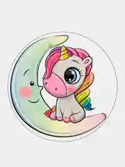 Серый держатель для телефона PopSocket (попсокет) с рисунками