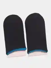 Черный напальчники для игр на смартфоне, 2 штуки