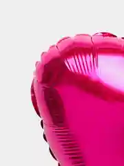 Шар фольгированный "Сердце", цвет фуксия, розовый, 19"