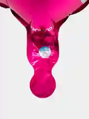 Шар фольгированный "Сердце", цвет фуксия, розовый, 19"