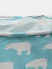 Голубой корзина для хранения