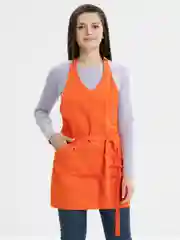 Оранжевый фартук для мастера