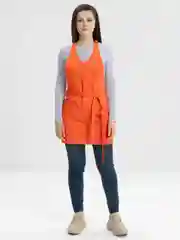 Коричневый фартук для мастера