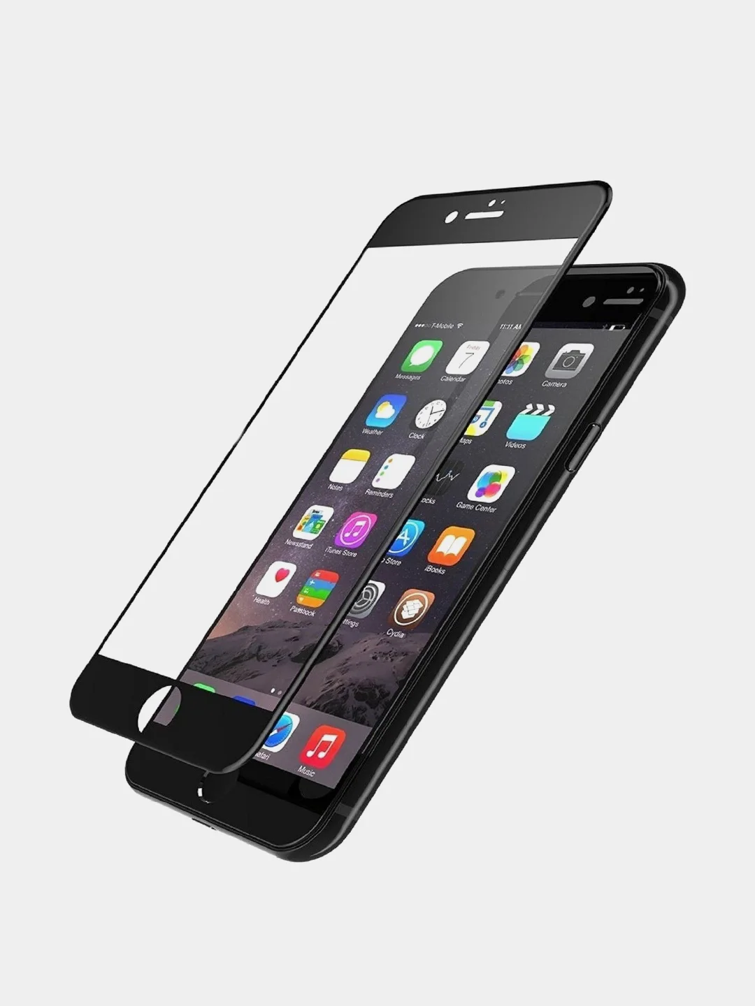 Защитное стекло 9D iPhone 5S, SE, 6, 6s, 6 Plus, 7, 8, SE 2020, 7 8 Plus