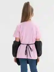 Зеленый фартук и нарукавники, подростковый, аниме, для труда, в школу, для рисования