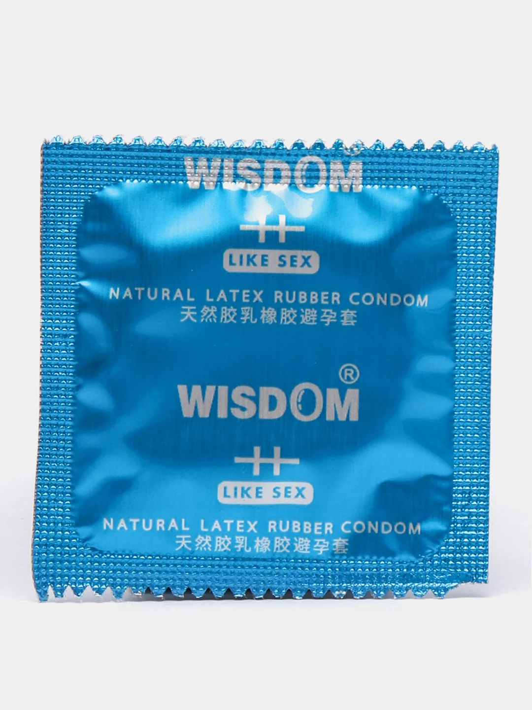 Синий презервативы WISDOM 10 шт, 5 видов, тонкие, ребристые,