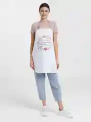 Коралловый меланж фартук, бабушке