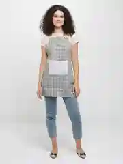 Бежевый фартук, фартук для кухни, Фартук кухонный
