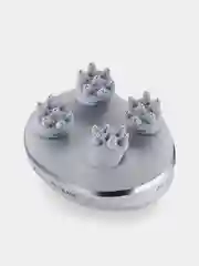 Серый умный массажер для головы FITTOP M-Hand, серый