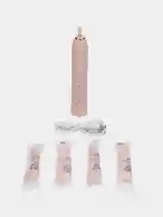 Розовый электрическая зубная щетка Sonic Toothbrush X-3, звуковая, 6 режимов, 4 насадки