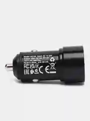 Черный зарядное устройство в авто с кабелем Micro 1 USB, 18W, Borofone BZ19A, быстрая зарядка