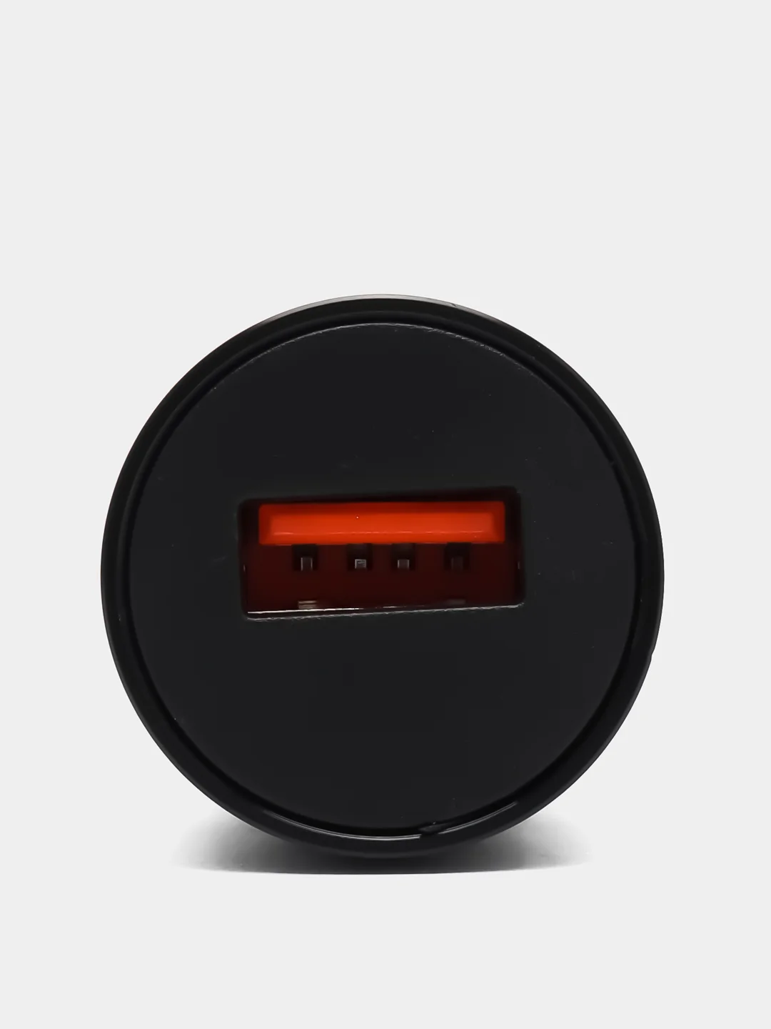 Черный зарядное устройство в авто с кабелем Micro 1 USB, 18W, Borofone BZ19A, быстрая зарядка