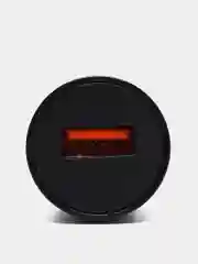 Черный зарядное устройство в авто с кабелем Micro 1 USB, 18W, Borofone BZ19A, быстрая зарядка