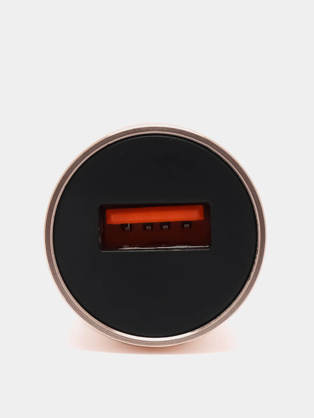 Золотой зарядное устройство в авто с кабелем Micro 1 USB, 18W, Borofone BZ19A, быстрая зарядка