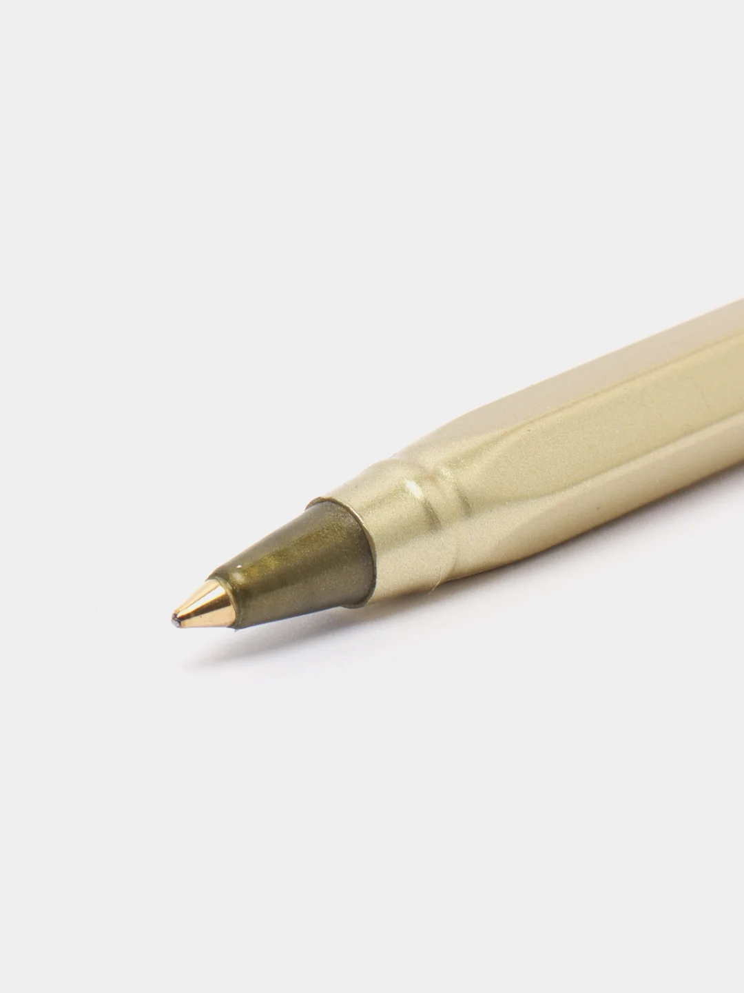 Ручка шариковая Attache Element, синяя, золотистый корпус