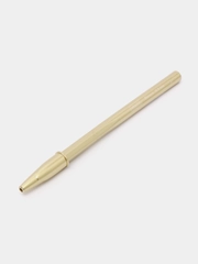 Ручка шариковая Attache Element, синяя, золотистый корпус
