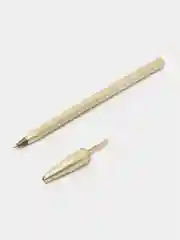 Ручка шариковая Attache Element, синяя, золотистый корпус