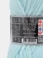Мятный пряжа Alize Superlana Maxi, 100 г, 75% акрил, 25% шерсть