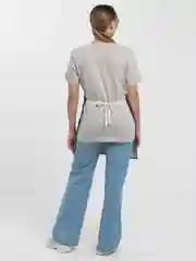 Черный фартук кухонный