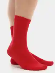 Носки классические мужские, красные