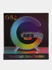 Умный светодиодный RGB светильник, ночник Bluetooth с беспроводной зарядкой и колонкой