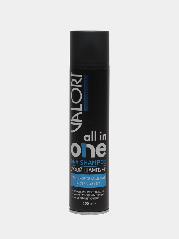Сухой шампунь для волос Valori Professional "All in One", 300 мл