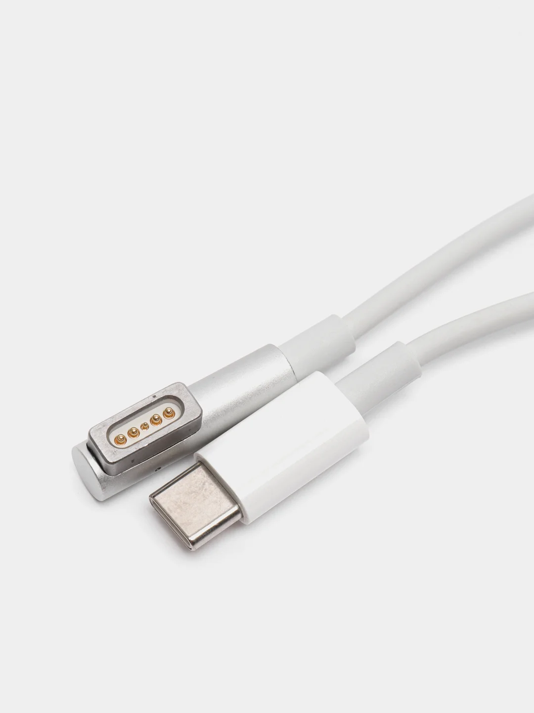 Белый кабель зарядный Type-C/Magsafe 1 (L) и Type-C/Magsafe 2 (T), для Macbook Air/Pro, 1.8 м