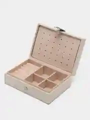 Белый шкатулка для украшений, бижутерии
