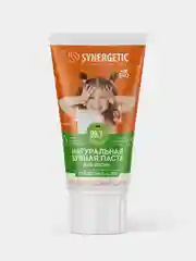 Детская зубная паста SYNERGETIC "Апельсиновый джем", от 3 до 6 лет, 50 гр