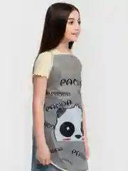 Серый фартук кухонный водоотталкивающий, из пвх