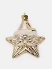 Елочные шары-игрушки "Золотая Сказка", набор 4 штуки