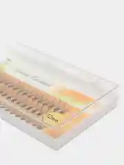 Накладные ресницы пучки для наращивания 20D изгиб С.