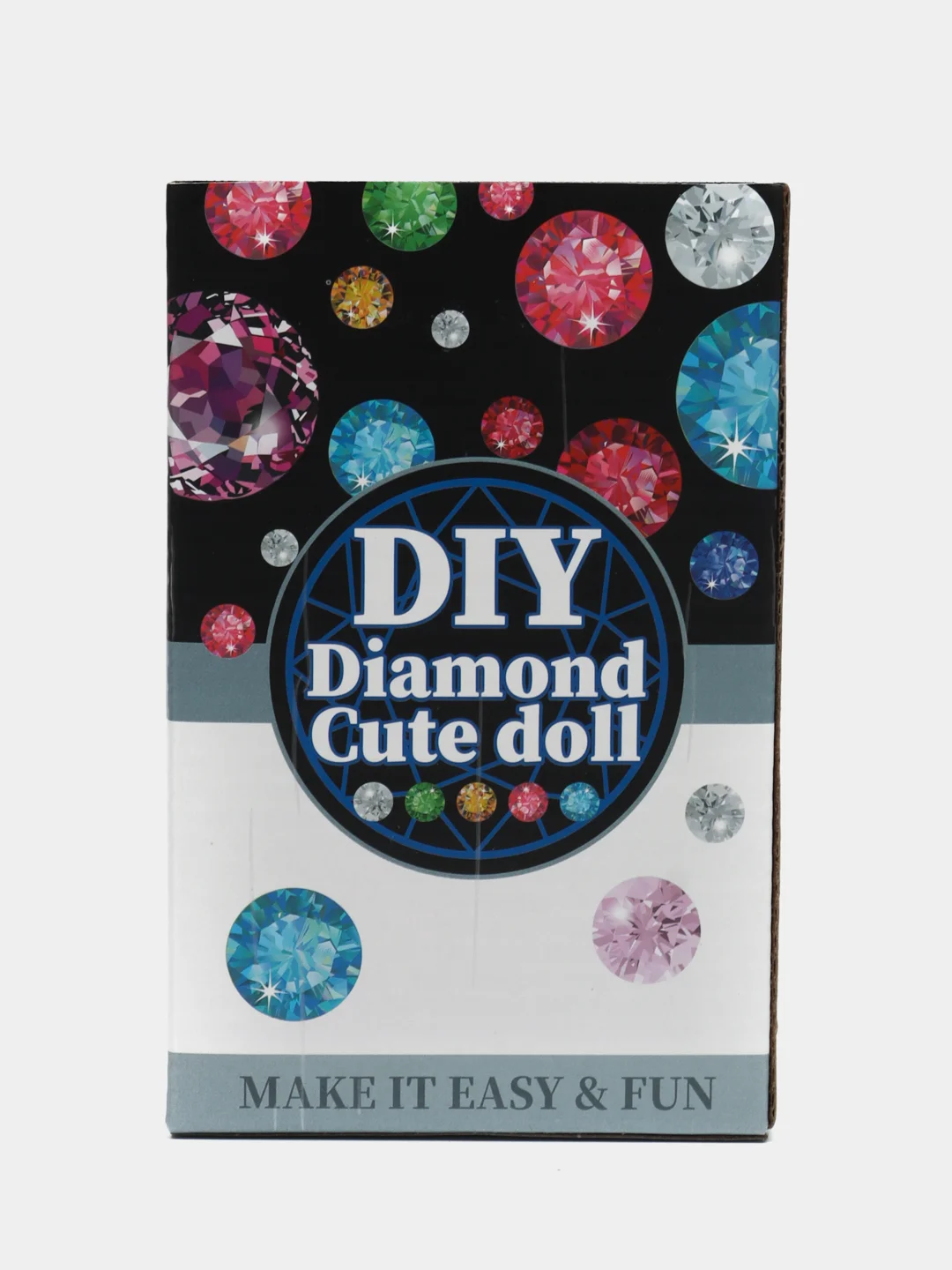 Серебряный diy набор, алмазная мозаика "Единорог 5D", подарочный набор, 5 цветов