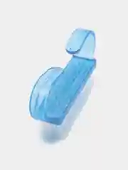 Голубой щетка для ногтей
