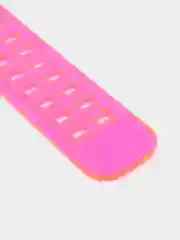 Фуксия силиконовый прозрачный ремешок для Huawei Band 6 / Honor Band 6