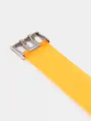 Оранжевый силиконовый прозрачный ремешок для Huawei Band 6 / Honor Band 6