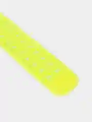 Желтый силиконовый прозрачный ремешок для Huawei Band 6 / Honor Band 6