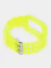 Желтый силиконовый прозрачный ремешок для Huawei Band 6 / Honor Band 6