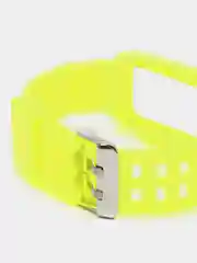 Желтый силиконовый прозрачный ремешок для Huawei Band 6 / Honor Band 6