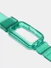 Лесной зеленый силиконовый прозрачный ремешок для Huawei Band 6 / Honor Band 6