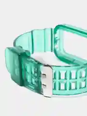 Лесной зеленый силиконовый прозрачный ремешок для Huawei Band 6 / Honor Band 6