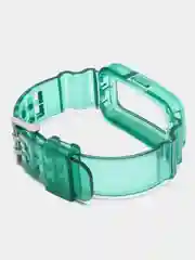 Лесной зеленый силиконовый прозрачный ремешок для Huawei Band 6 / Honor Band 6